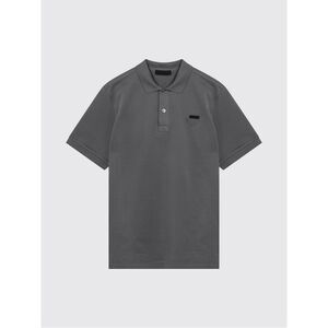 Prada Polo Shirt Men Steel